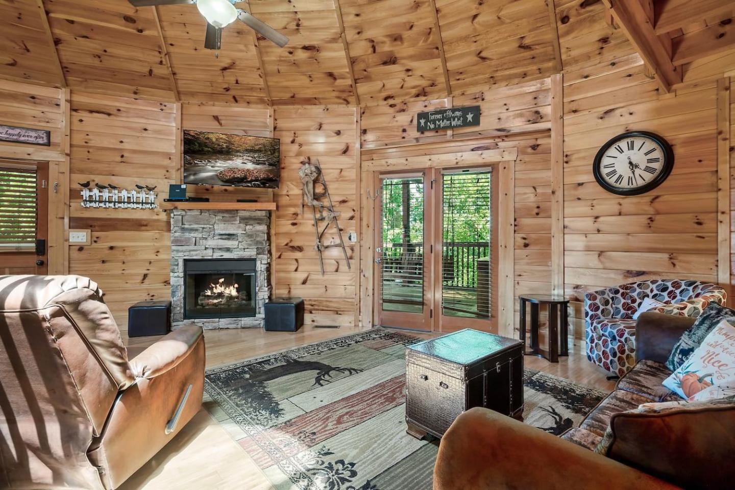 Mountain View Family Cabin W Game Room & Pool Sevierville Bagian luar foto