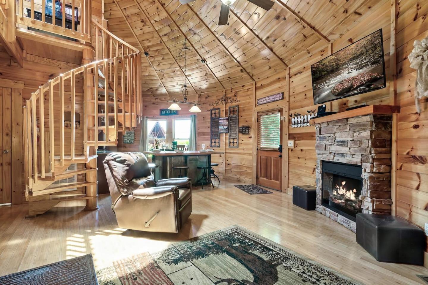 Mountain View Family Cabin W Game Room & Pool Sevierville Bagian luar foto
